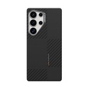 Samsung Galaxy S25 Ultra Uyumlu Kılıf M-safe Şarj Özellikli 600D Metal Kamera Çerçeveli Raptic Aramid Fiber Croxx Mondrian Serisi Kapak