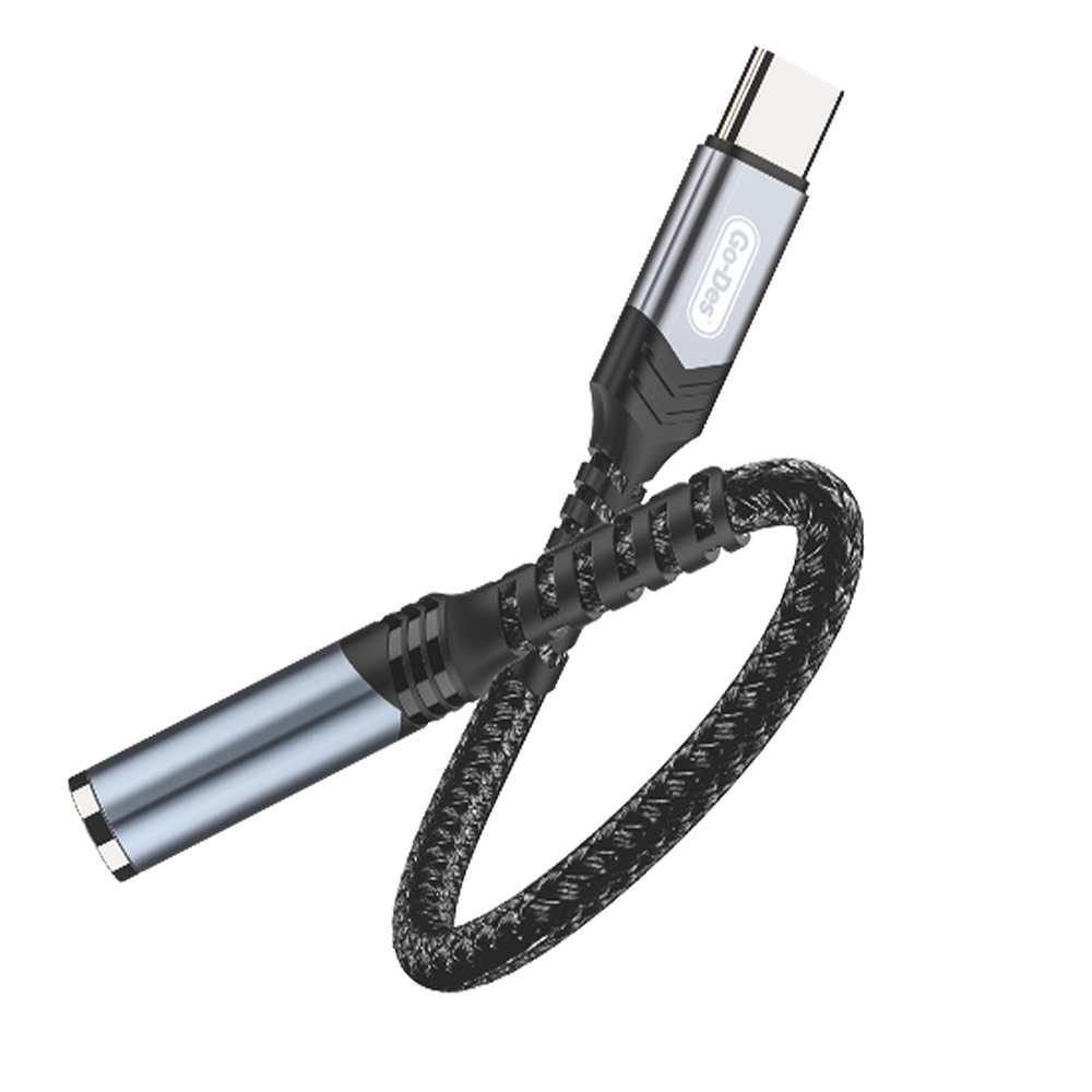 [RNZ-TA115559] Go Des GD-UC068 Type-C to 3.5mm Aux Çevirici Ses Adaptörü