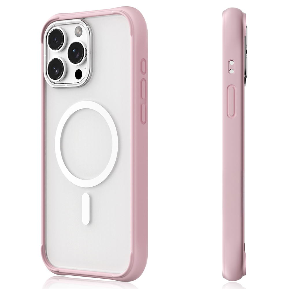 Apple iPhone 15 Pro Max Uyumlu Kılıf M-safe Şarj Özellikli Airbagli Youngkit Dynamic 2 Serisi Kapak