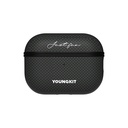 Apple Airpods Pro 2 Uyumlu Kılıf M-safe Şarj Özellikli Aramid Fiber Youngkit 1500D Kevlar Extreme Wing Serisi Kapak