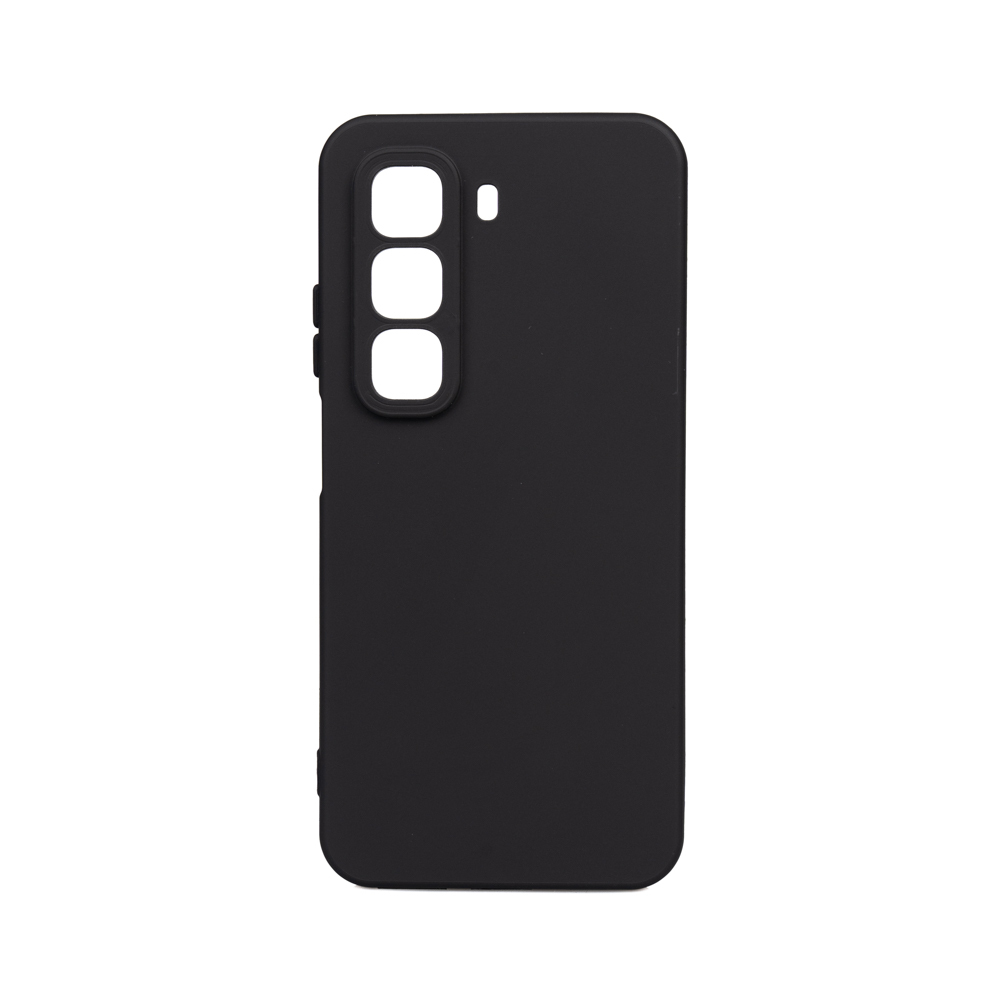 [RNZ-TA116110] Infinix Hot 50 5G Uyumlu Kılıf Zore Biye Silikon (Siyah)