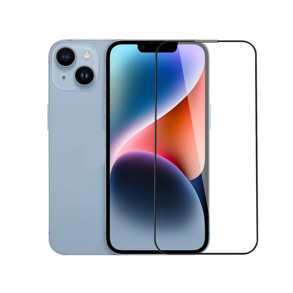 [RNZ-TA116321] Apple iPhone 16E Uyumlu Wiwu CZ-003 Mavi Işık Teknolojili Hidrofobik ve Oleofobik Parlama Önleyici Cam Ekran Koruyucu