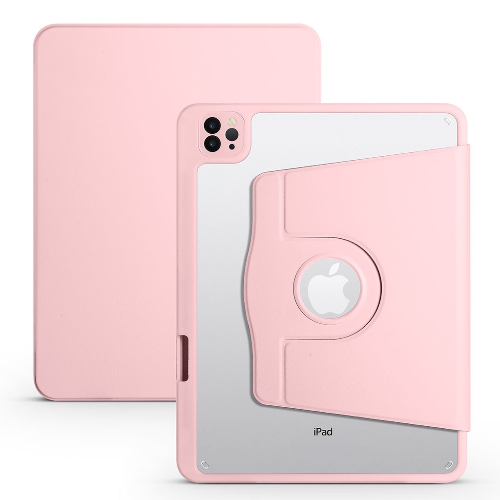 Apple iPad Air 11 2025 M3 Uyumlu Kılıf Zore Termik Kalem Bölmeli Dönebilen Standlı Kılıf