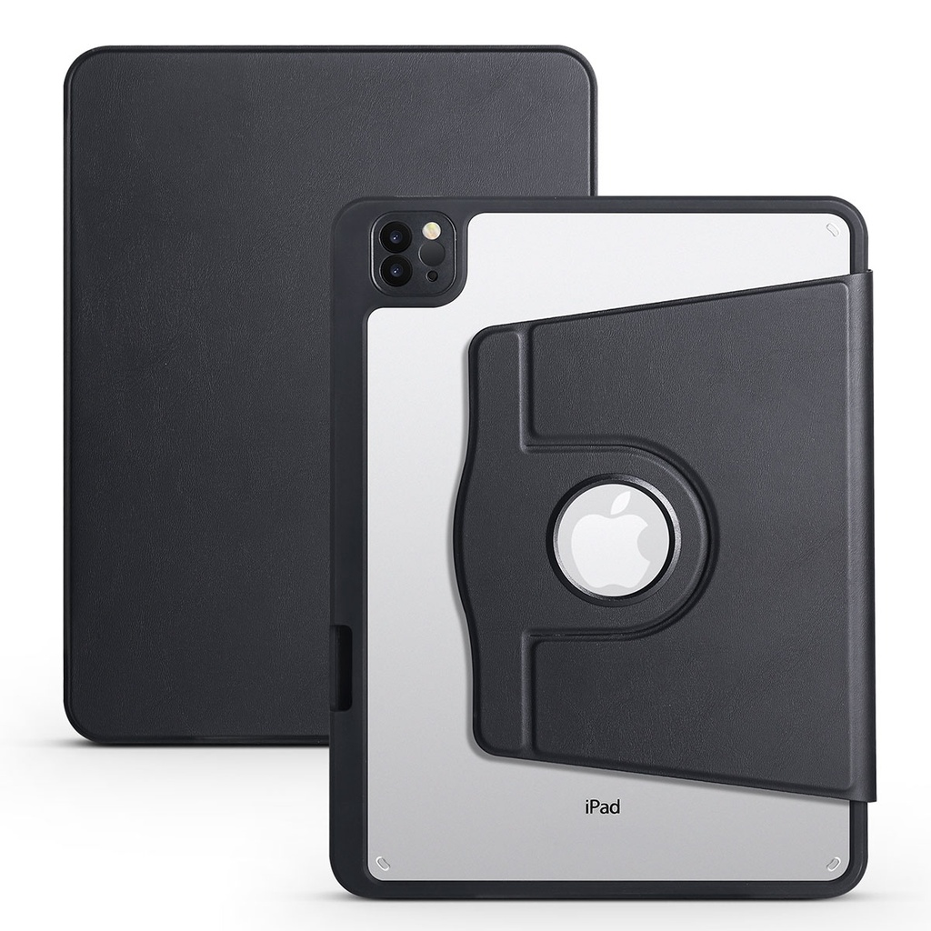 Apple iPad Air 11 2025 M3 Uyumlu Kılıf Zore Termik Kalem Bölmeli Dönebilen Standlı Kılıf