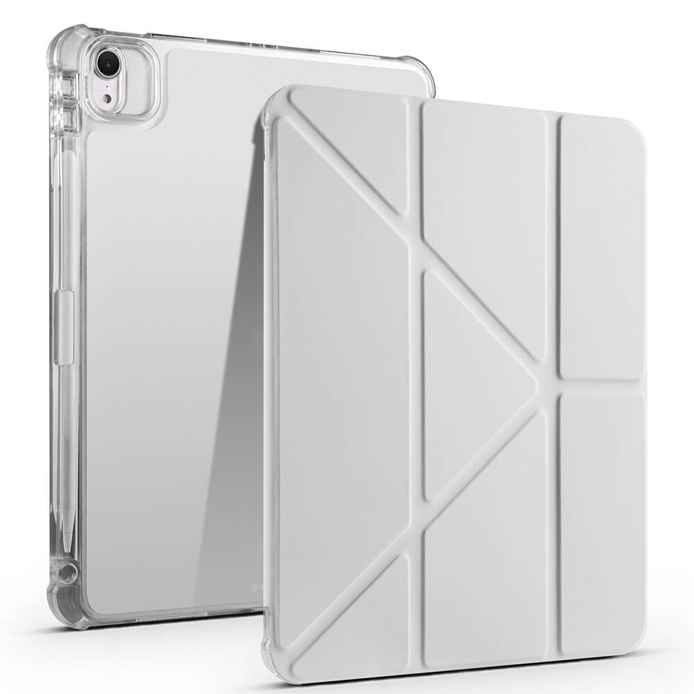 Apple iPad Air 11 2025 M3 Uyumlu Kılıf Zore Tri Folding Kalem Bölmeli Standlı Kılıf