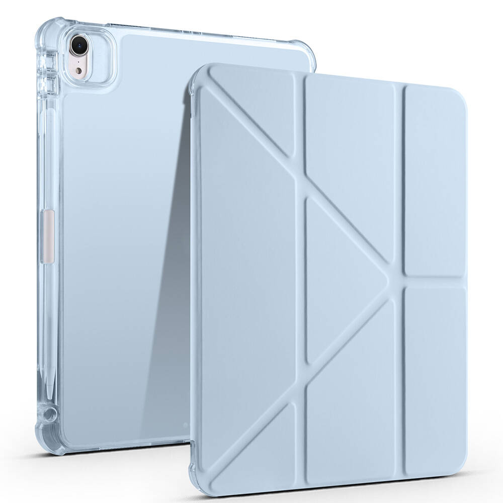Apple iPad Air 11 2025 M3 Uyumlu Kılıf Zore Tri Folding Kalem Bölmeli Standlı Kılıf