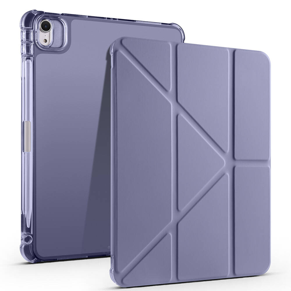 Apple iPad Air 11 2025 M3 Uyumlu Kılıf Zore Tri Folding Kalem Bölmeli Standlı Kılıf