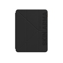 Apple iPad Air 11 2025 M3 Uyumlu Kılıf SkinArma Kabartma Baskı Tasarımlı 360 Tam Koruma Arkası Şeffaf Standlı Gamma Kılıf