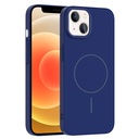 Apple iPhone 14 Uyumlu Kılıf M-safe Şarj Özellikli Zore Ruby Sert Kapak