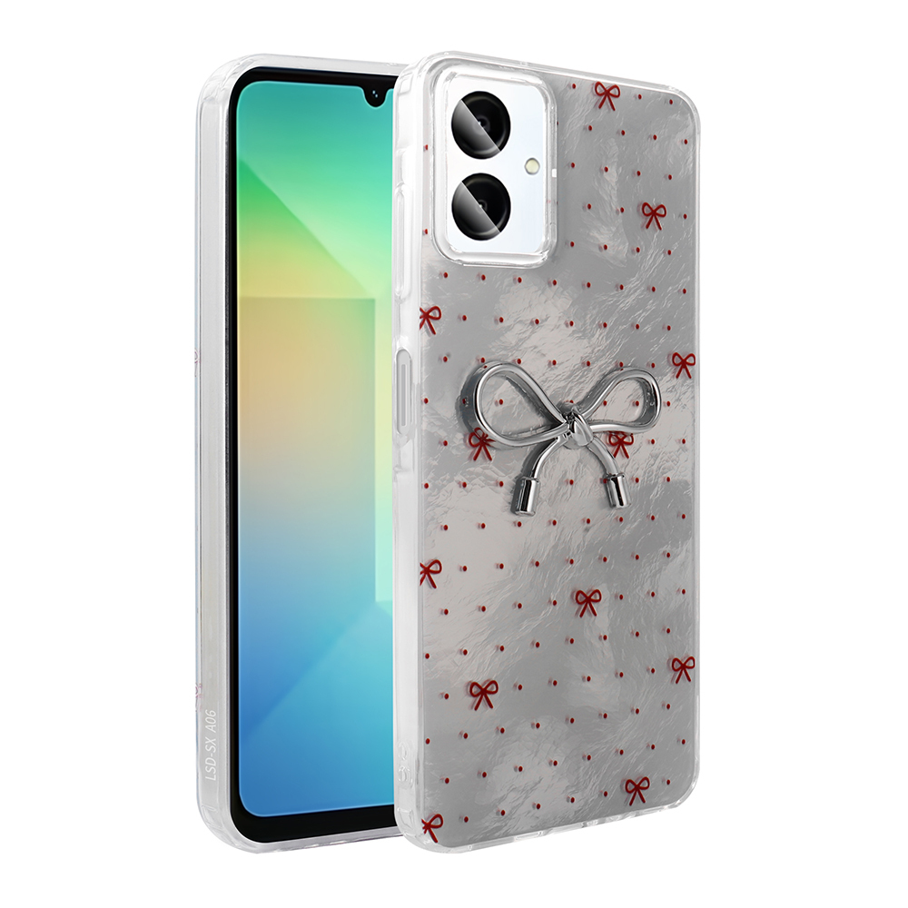 Samsung Galaxy A06 Uyumlu Kılıf Kamera Korumalı Figürlü Zore Ponti Silikon Kapak