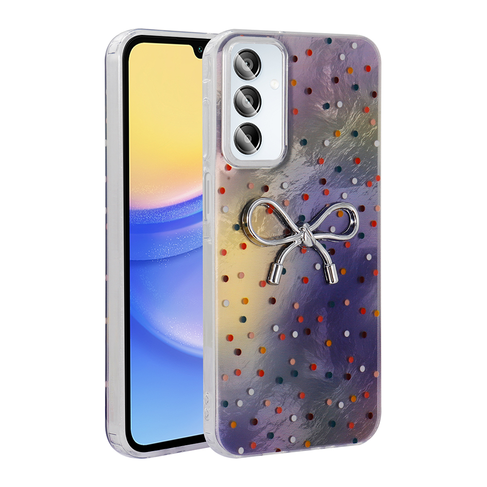 Samsung Galaxy A15 Uyumlu Kılıf Kamera Korumalı Figürlü Zore Ponti Silikon Kapak