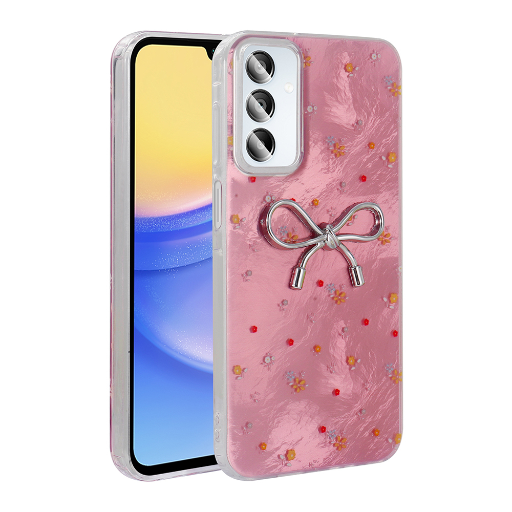 Samsung Galaxy A15 Uyumlu Kılıf Kamera Korumalı Figürlü Zore Ponti Silikon Kapak