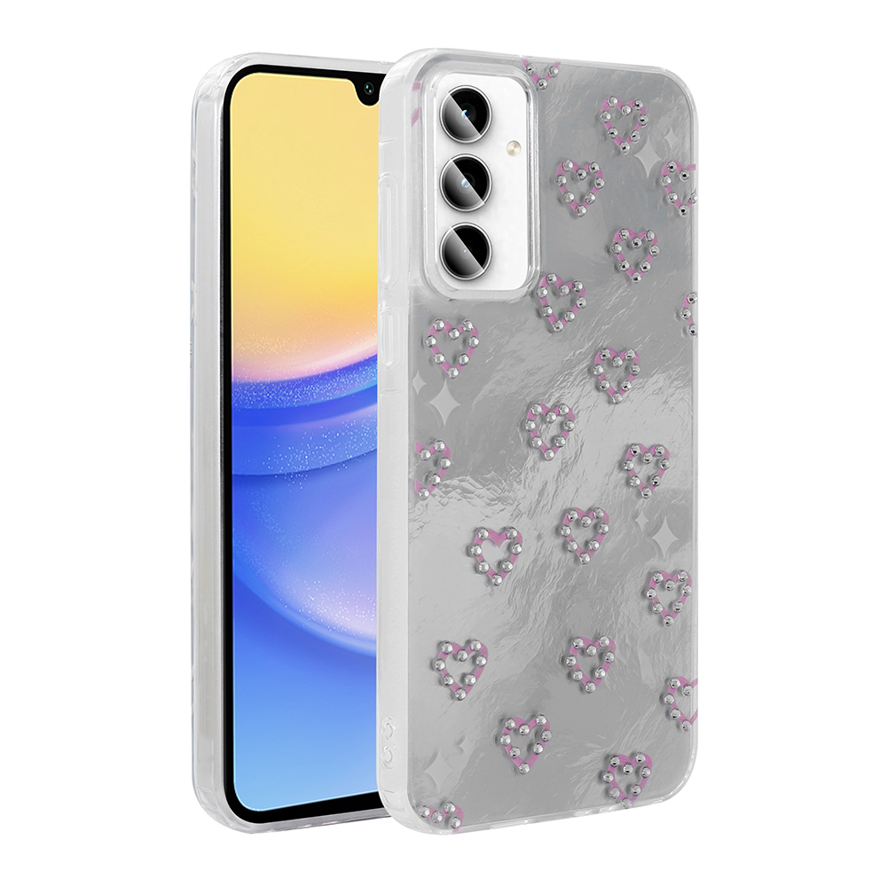 [RNZ-TA117276] Samsung Galaxy A35 Uyumlu Kılıf Kamera Korumalı Figürlü Zore Ponti Silikon Kapak (Beyaz)