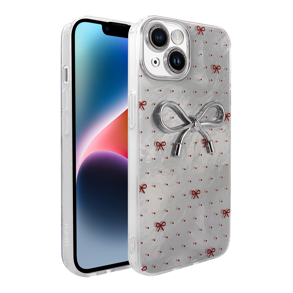 Apple iPhone 13 Uyumlu Kılıf Kamera Korumalı Figürlü Zore Ponti Silikon Kapak
