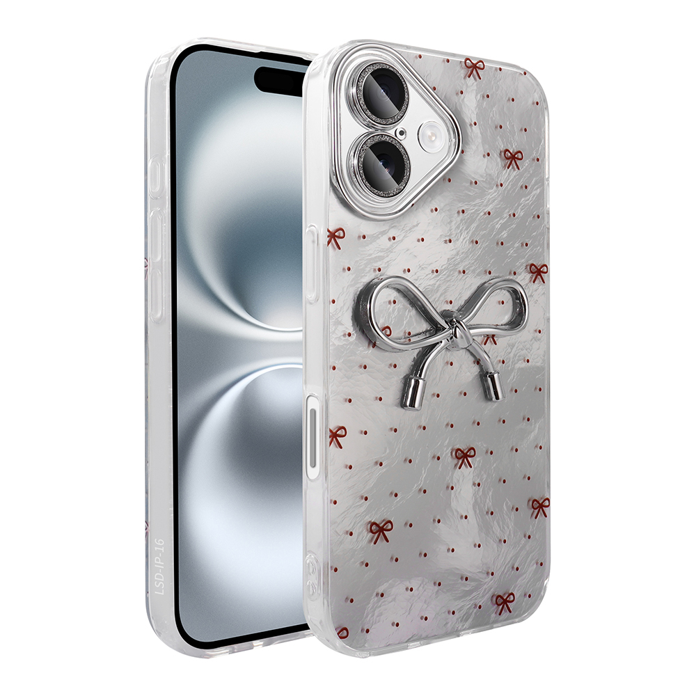 Apple iPhone 16 Plus Uyumlu Kılıf Kamera Korumalı Figürlü Zore Ponti Silikon Kapak