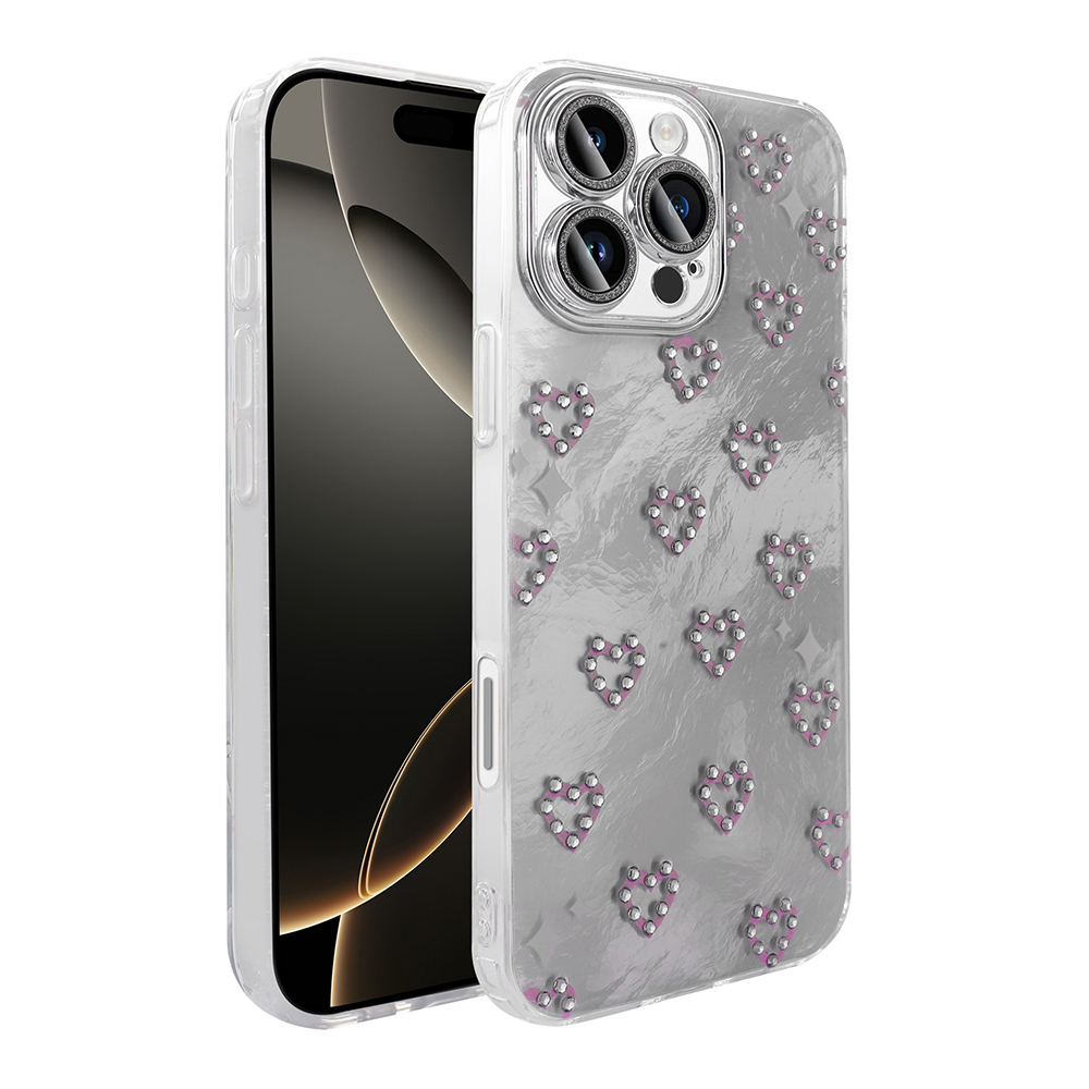 [RNZ-TA117360] Apple iPhone 16 Pro Uyumlu Kılıf Kamera Korumalı Figürlü Zore Ponti Silikon Kapak (Beyaz)