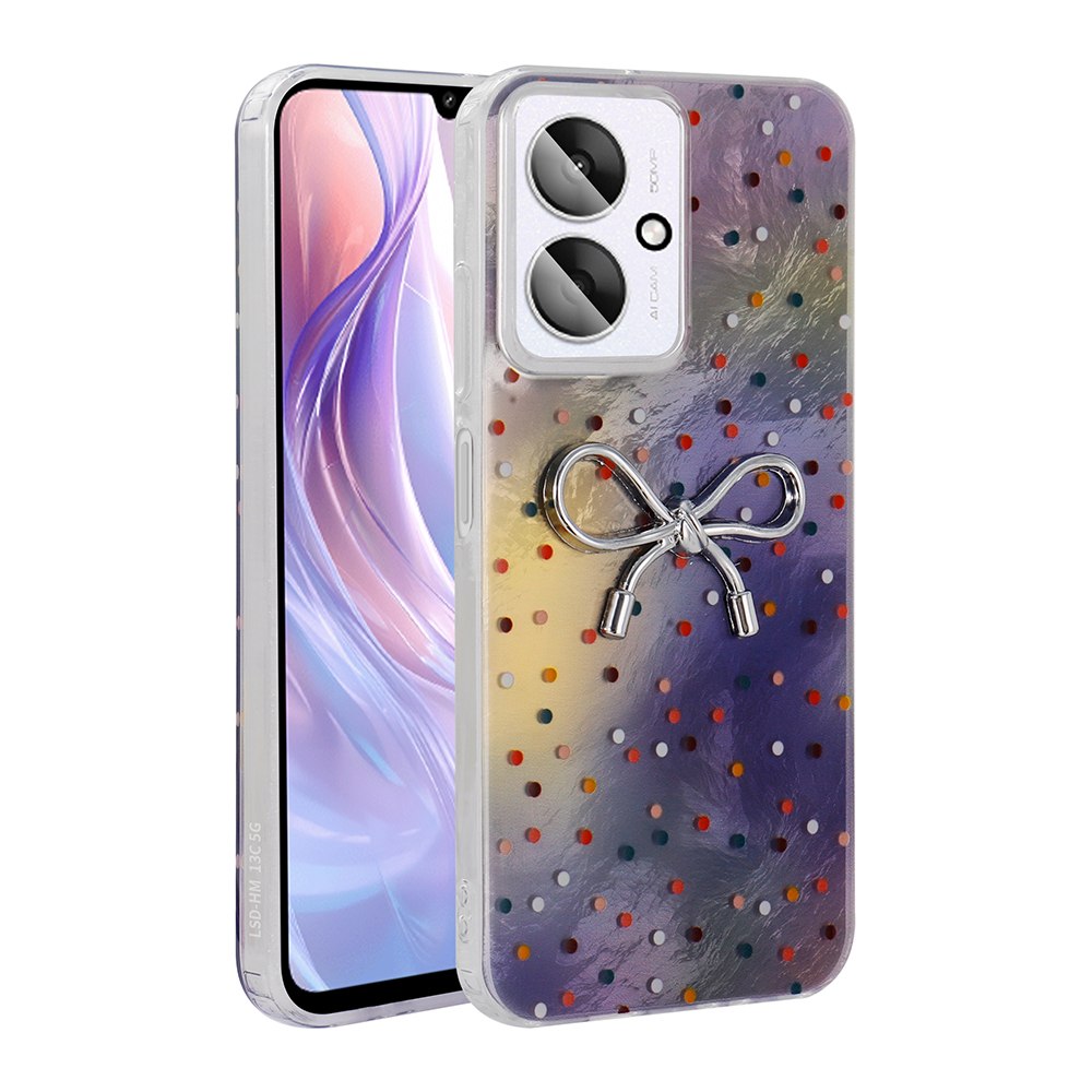 Xiaomi Poco C65 Uyumlu Kılıf Kamera Korumalı Figürlü Zore Ponti Silikon Kapak