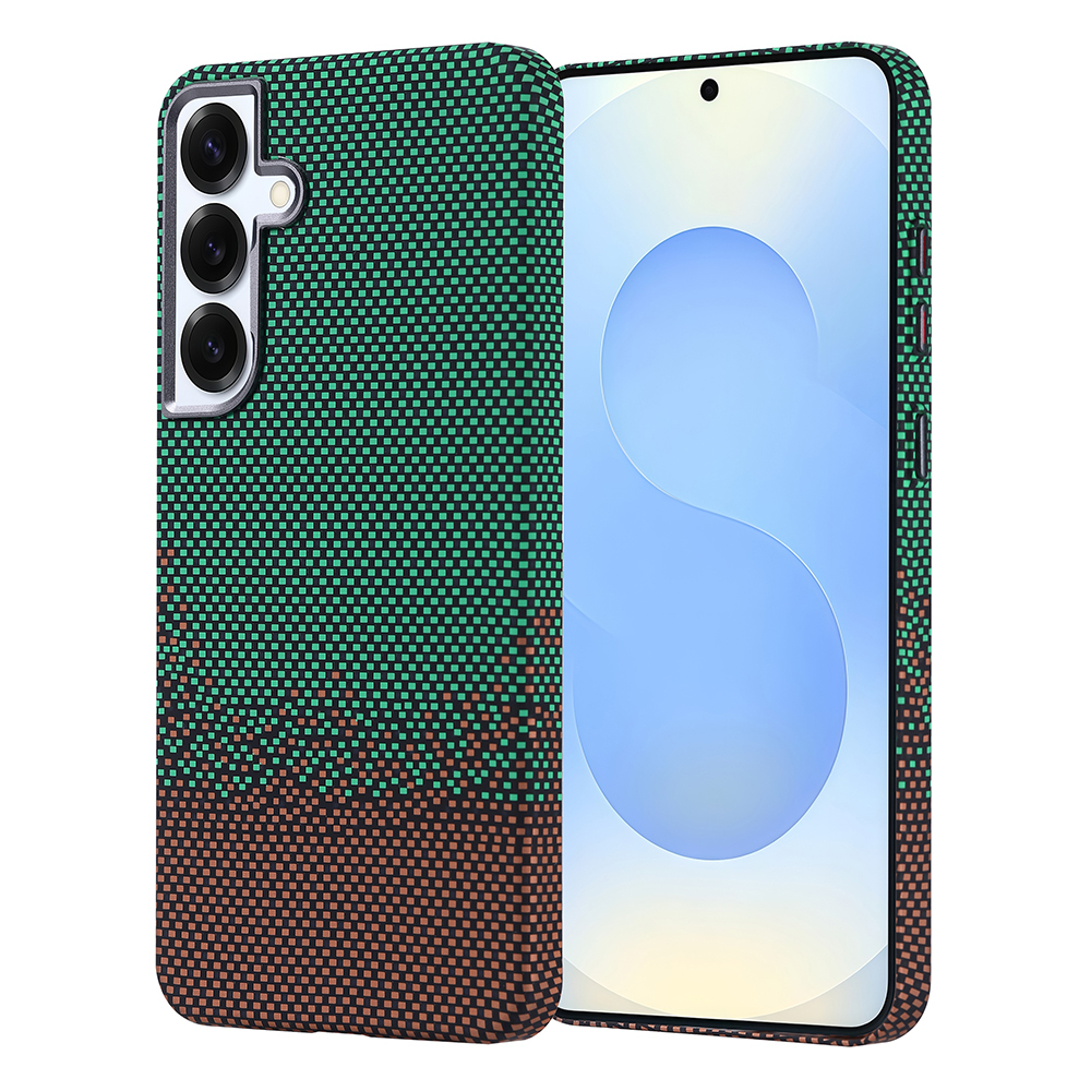 Samsung Galaxy S24 Plus Uyumlu Kılıf M-safe Şarj Özellikli Karbon Fiber Görünümlü Zore Nekst Kapak