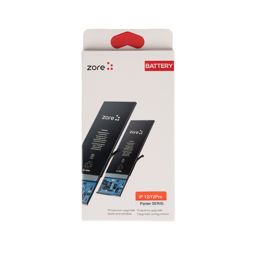 [RNZ-T35797] Apple iPhone 12 Uyumlu Zore Panter Serisi Batarya