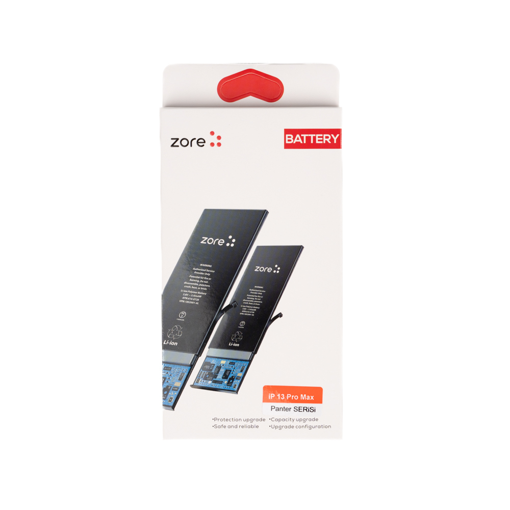 [RNZ-T35802] Apple iPhone 13 Pro Max Uyumlu Zore Panter Serisi Batarya