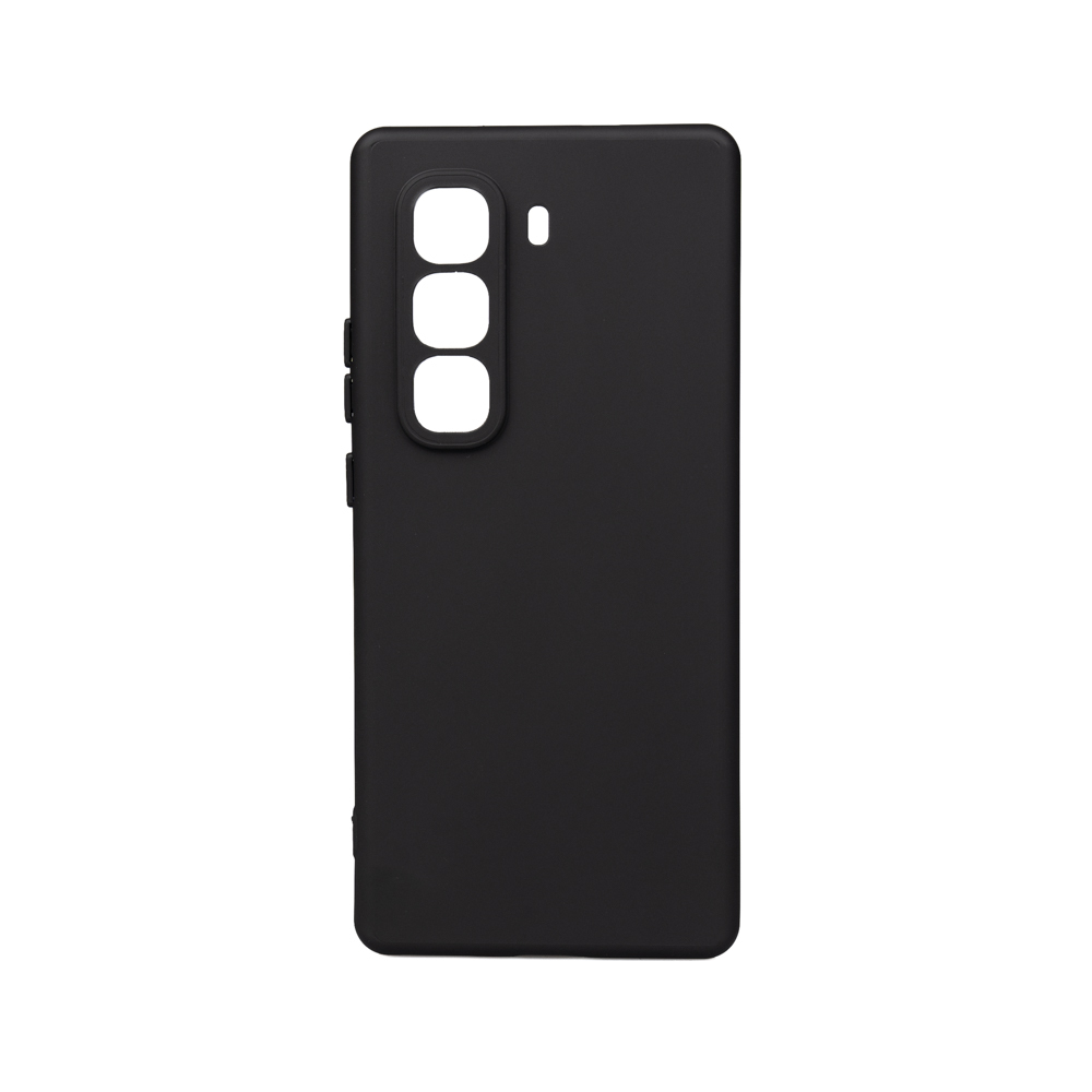 [RNZ-TA118790] Infinix Hot 50 Pro Plus 4G Uyumlu Kılıf Zore Biye Silikon (Siyah)