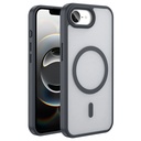 Apple iPhone 16E Uyumlu Kılıf M-safe Şarj Özellikli Mat Arka Yüzey Zore Sio Kapak