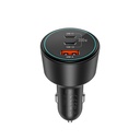 Wiwu Wi-QC026 Starship Serisi Hızlı Şarj Özellikli Dual Type-C + USB-A Portlu Araç Şarj Aleti 200W