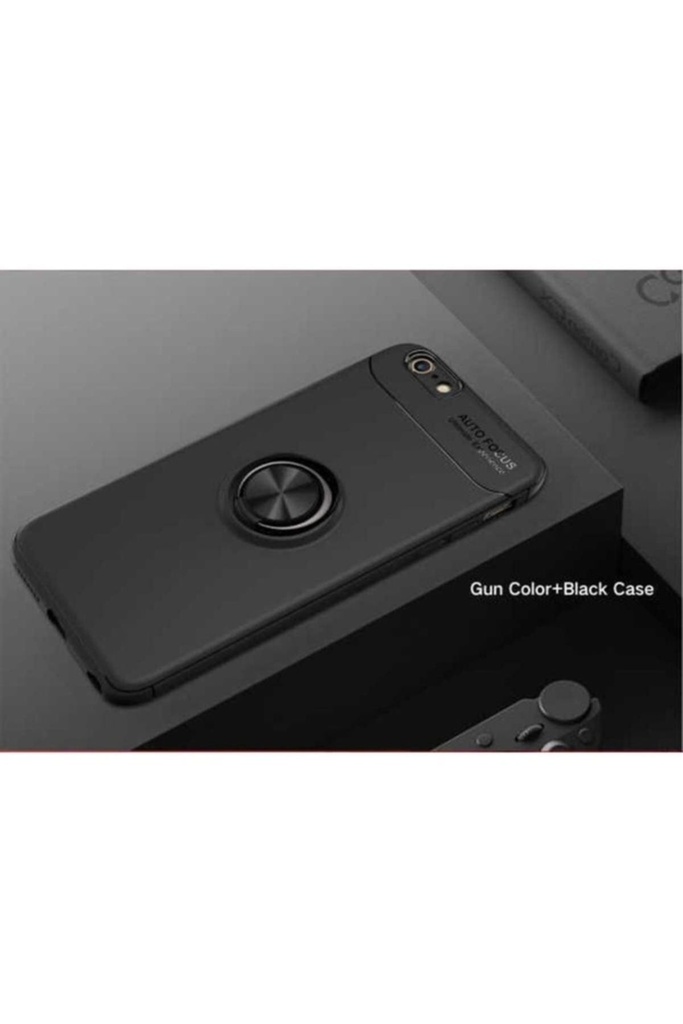 [RNZ-TA13202] Apple iPhone 6 Uyumlu Kılıf Zore Ravel Silikon Kapak (Siyah)