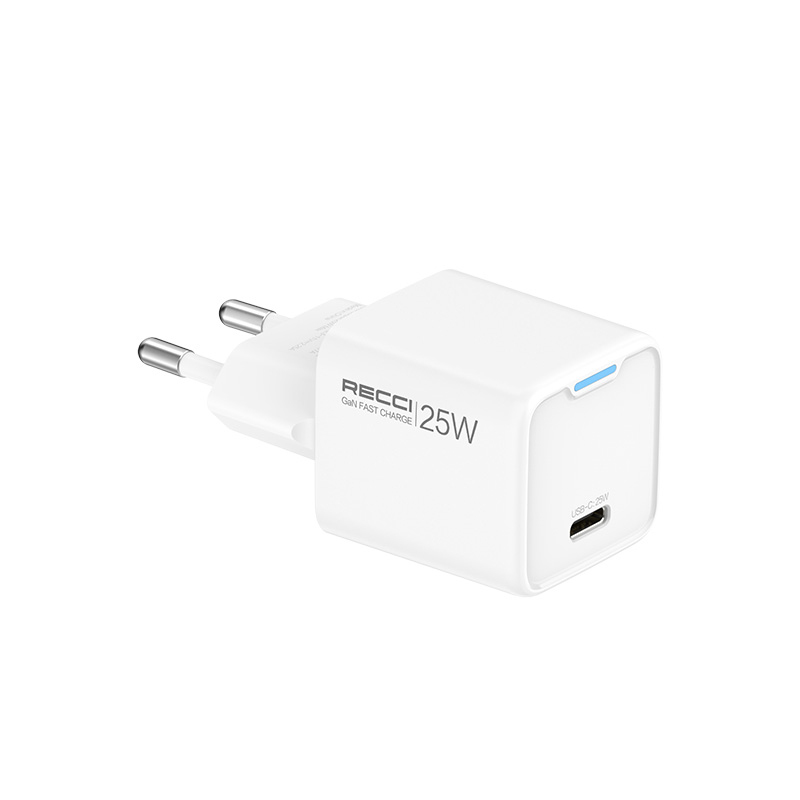 [RNZ-TA115687] Recci RC106E GaN Teknolojili Hızlı Şarj Başlığı Type-C to Type-C PD 25W Kablolu Şarj Seti