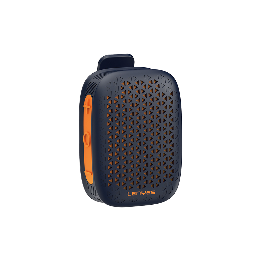 [RNZ-TA115729] Lenyes S232 TWS Mandallı Bluetooth Speaker Hoparlör v5.4 (Siyah)