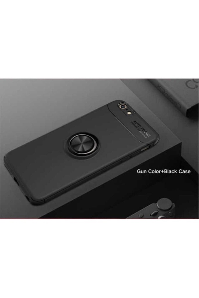 [RNZ-TA13208] Apple iPhone 7 Uyumlu Kılıf Zore Ravel Silikon Kapak (Siyah)