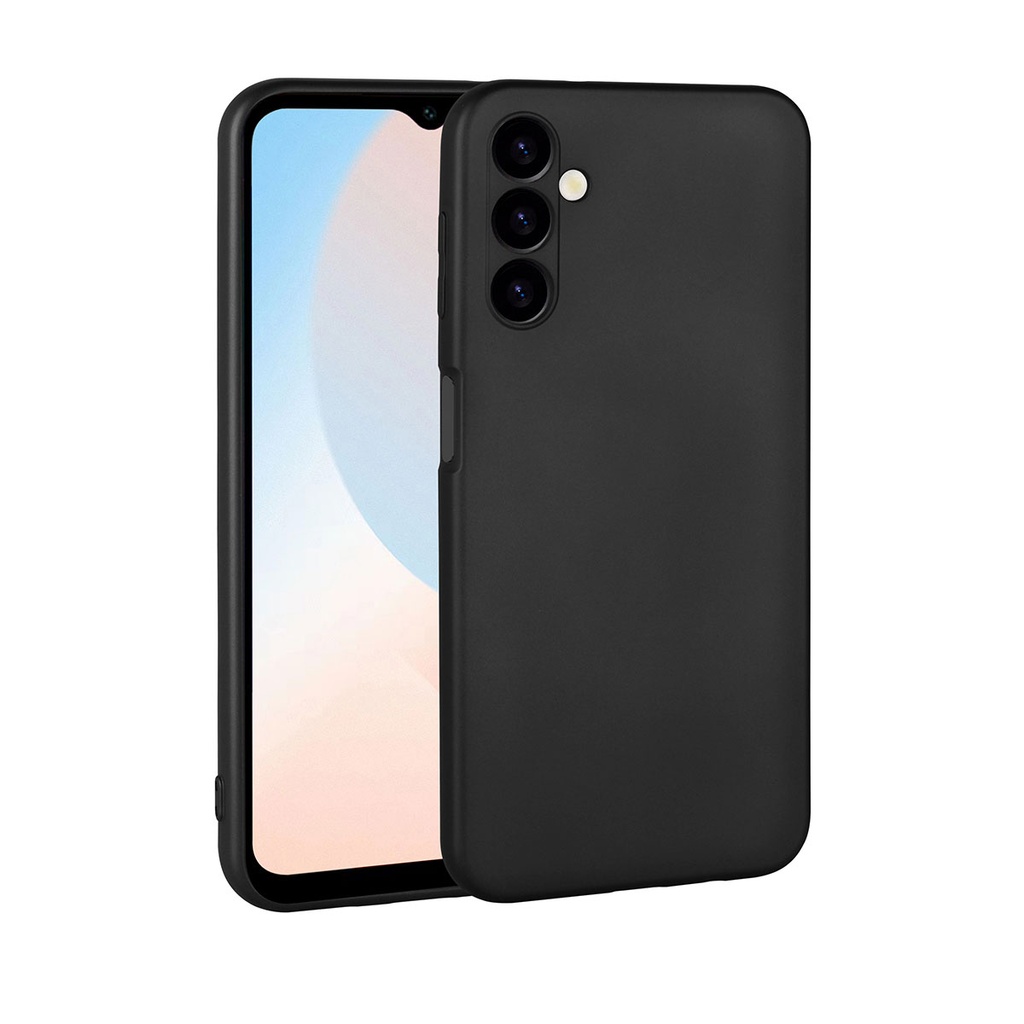 [RNZ-TA116694] Samsung Galaxy A16 Uyumlu Kılıf Zore Premier Silikon Kapak (Siyah)
