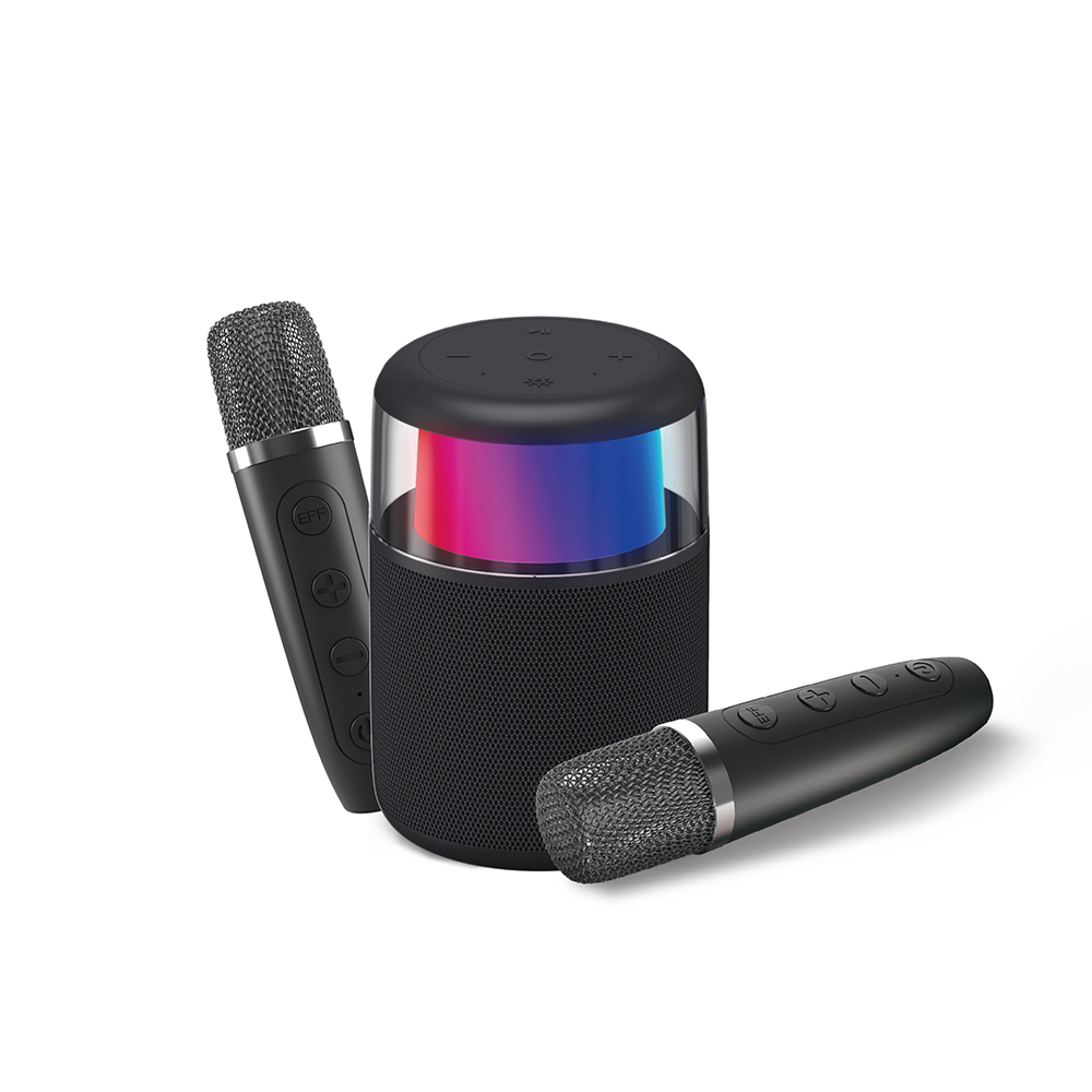 [RNZ-TA115718] Lenyes S217 RGB Işıklı Karaoke Mikrofonlu Bluetooth Speaker Hoparlör v5.3
