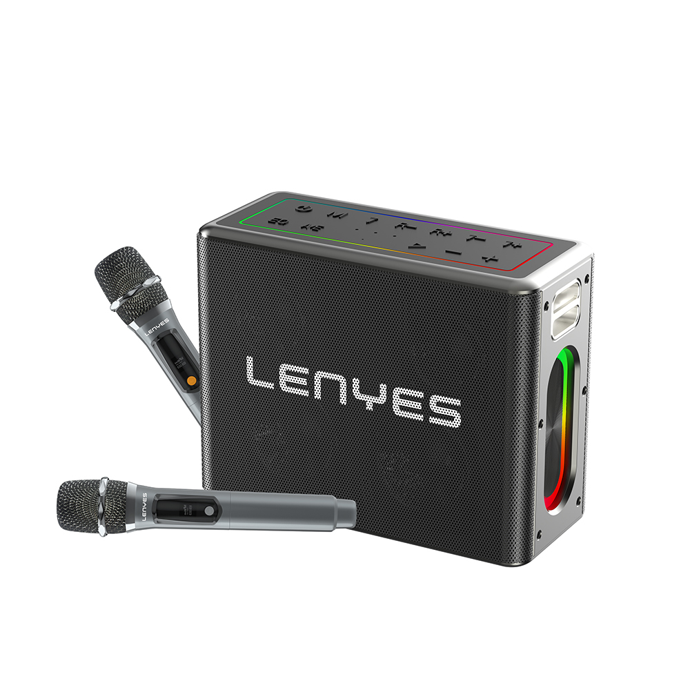 [RNZ-TA115750] Lenyes S861 12.000mAh Powerbank Özellikli Çift Mikrofonlu Bluetooth Speaker Hoparlör v5.0