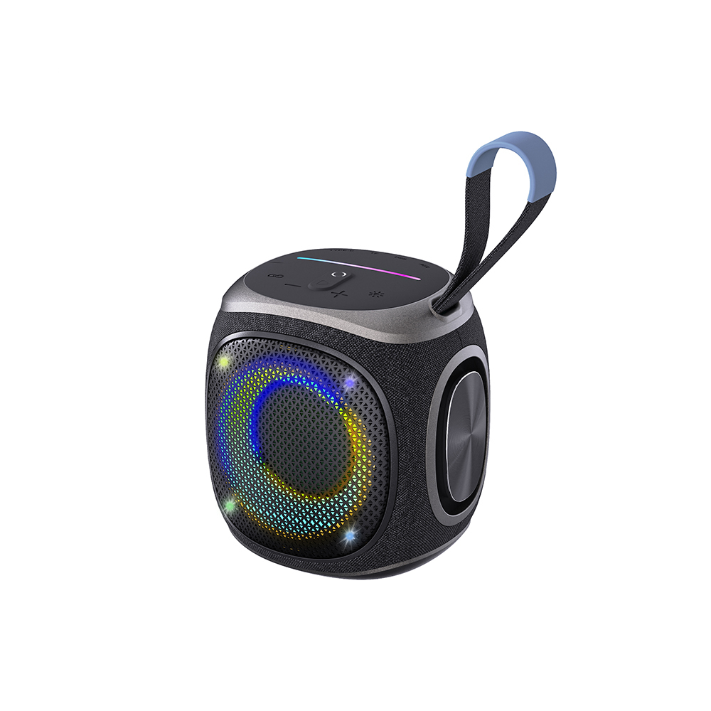 [RNZ-TA115752] Lenyes S864 RGB Işıklı Taşınabilir TWS Bluetooth Speaker Hoparlör v5.3