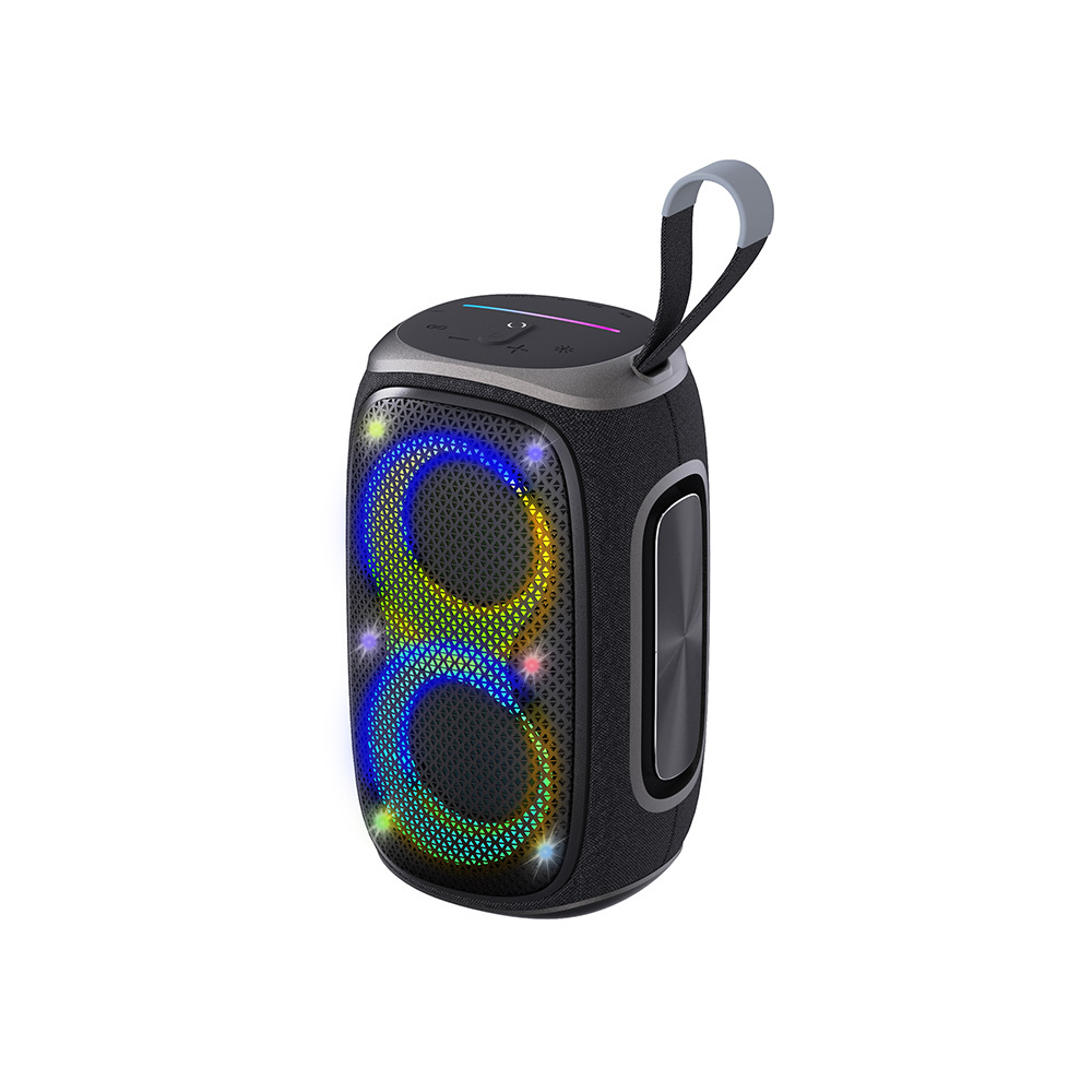 [RNZ-TA115753] Lenyes S865 Luminous Serisi Su Geçirmez Çoklu Giriş RGB Işıklı TWS Bluetooth Hoparlör v5.3 40W
