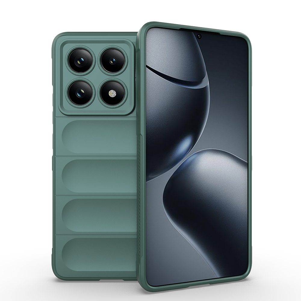 Xiaomi 14T Pro Uyumlu Kılıf Esnek TPU Oyuklu Arka Yüzey Tasarımlı Zore Etnik Silikon Kapak