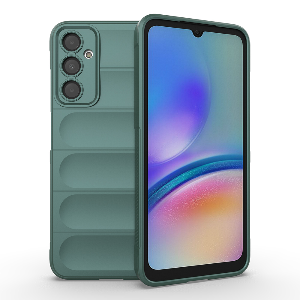 Samsung Galaxy A16 Uyumlu Kılıf Esnek TPU Oyuklu Arka Yüzey Tasarımlı Zore Etnik Silikon Kapak