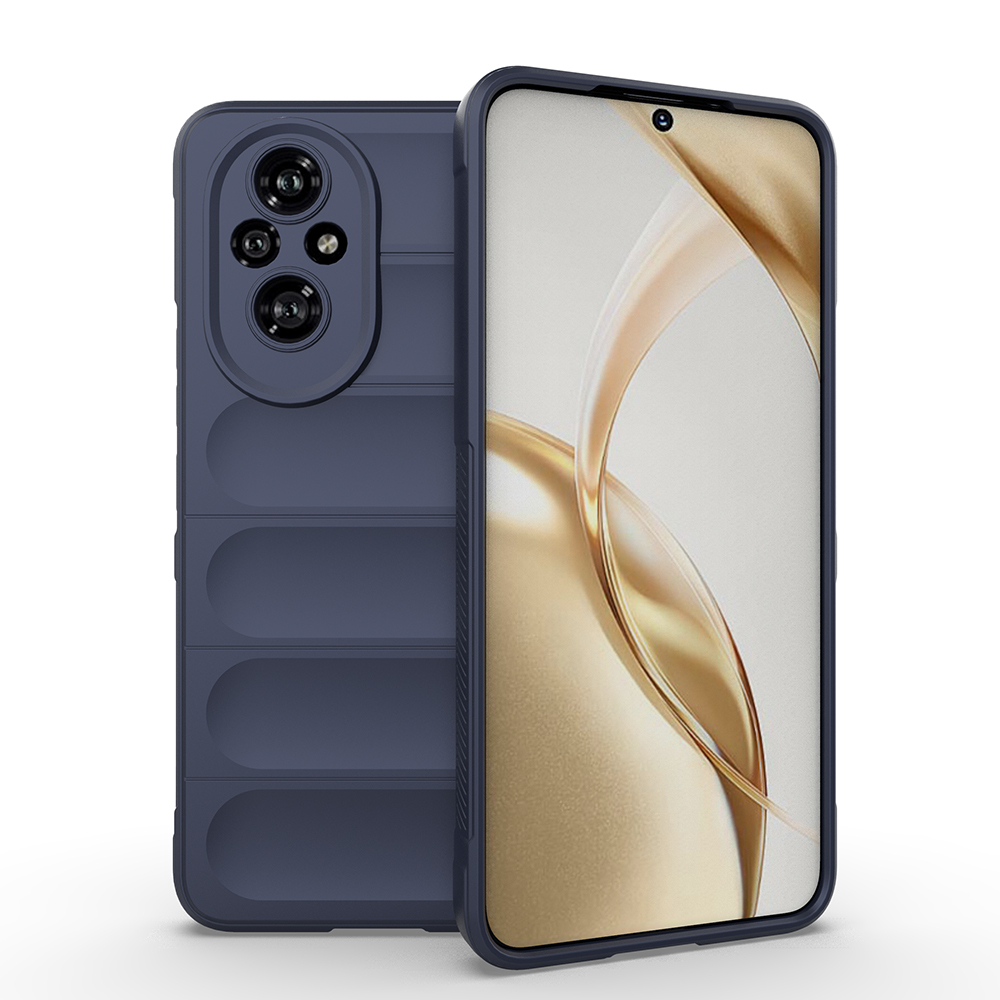Honor 200 Uyumlu Kılıf Esnek TPU Oyuklu Arka Yüzey Tasarımlı Zore Etnik Silikon Kapak