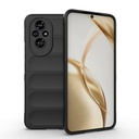 Honor 200 Uyumlu Kılıf Esnek TPU Oyuklu Arka Yüzey Tasarımlı Zore Etnik Silikon Kapak