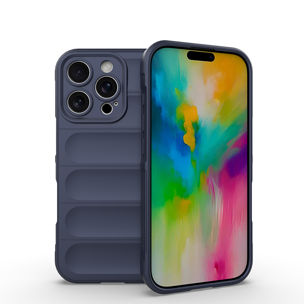 Apple iPhone 16 Pro Uyumlu Kılıf Esnek TPU Oyuklu Arka Yüzey Tasarımlı Zore Etnik Silikon Kapak