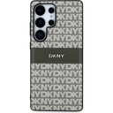 Samsung Galaxy S25 Ultra Uyumlu Kılıf DKNY Orjinal Lisanslı Kartlıklı 3D Yazılı Repeat Texture Pattern Kapak