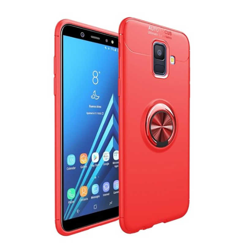 Samsung Galaxy J6 Uyumlu Kılıf Zore Ravel Silikon Kapak