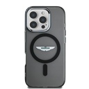Apple iPhone 16 Pro Max Uyumlu Kılıf Aston Martin Orjinal Lisanslı M-safe Şarj Özellikli IML Baskı Logolu Buzlu Kapak