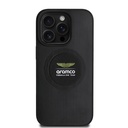 Apple iPhone 16 Pro Max Uyumlu Kılıf Aston Martin Orjinal Lisanslı M-safe Şarj Özellikli Aluminyum Arka Yüzeyli Formula One Team Baskılı Kapak