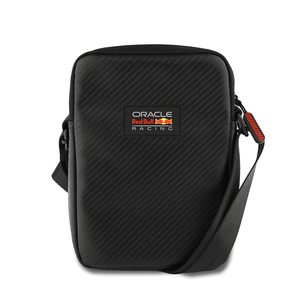 [RNZ-TA116284] Redbull Orjinal Lisanslı PU Karbon Fiber Tasarımlı 8 inç Çapraz Vücut Çantası