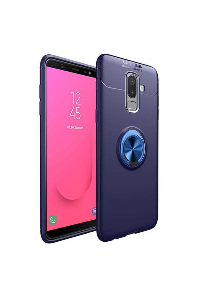 Samsung Galaxy J8 Uyumlu Kılıf Zore Ravel Silikon Kapak