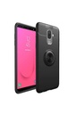 Samsung Galaxy J8 Uyumlu Kılıf Zore Ravel Silikon Kapak