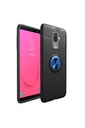 Samsung Galaxy J8 Uyumlu Kılıf Zore Ravel Silikon Kapak