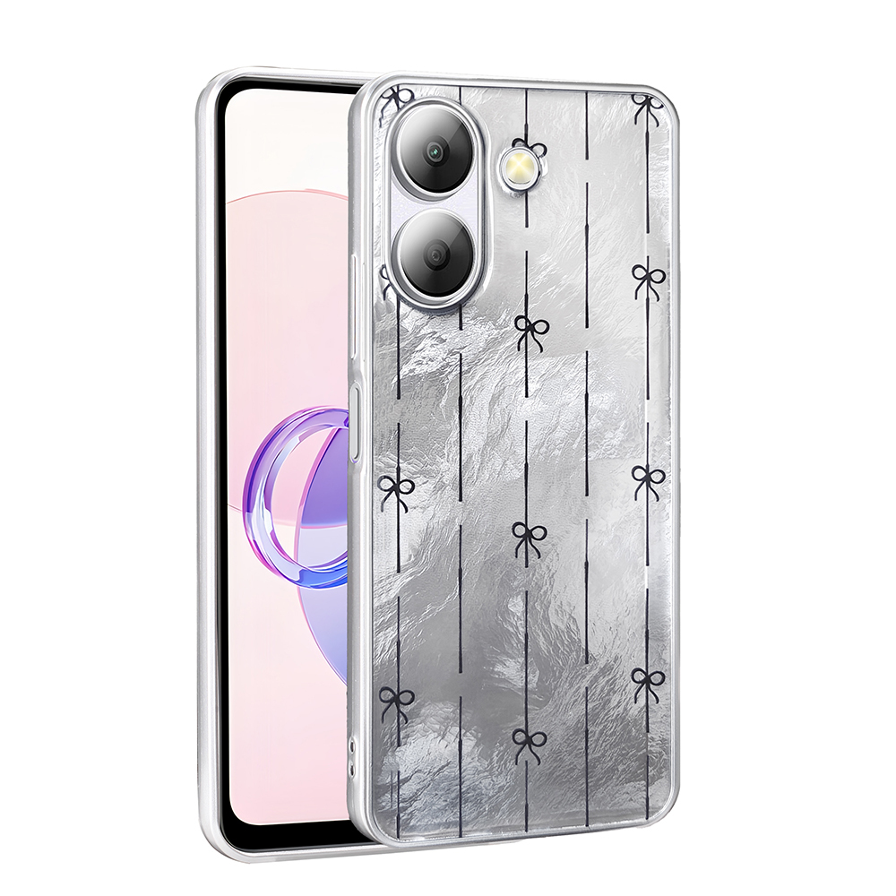[RNZ-TA118356] Xiaomi Redmi 13C Uyumlu Kılıf Desenli Zore Mep Kapak (Küçük Fiyonk)